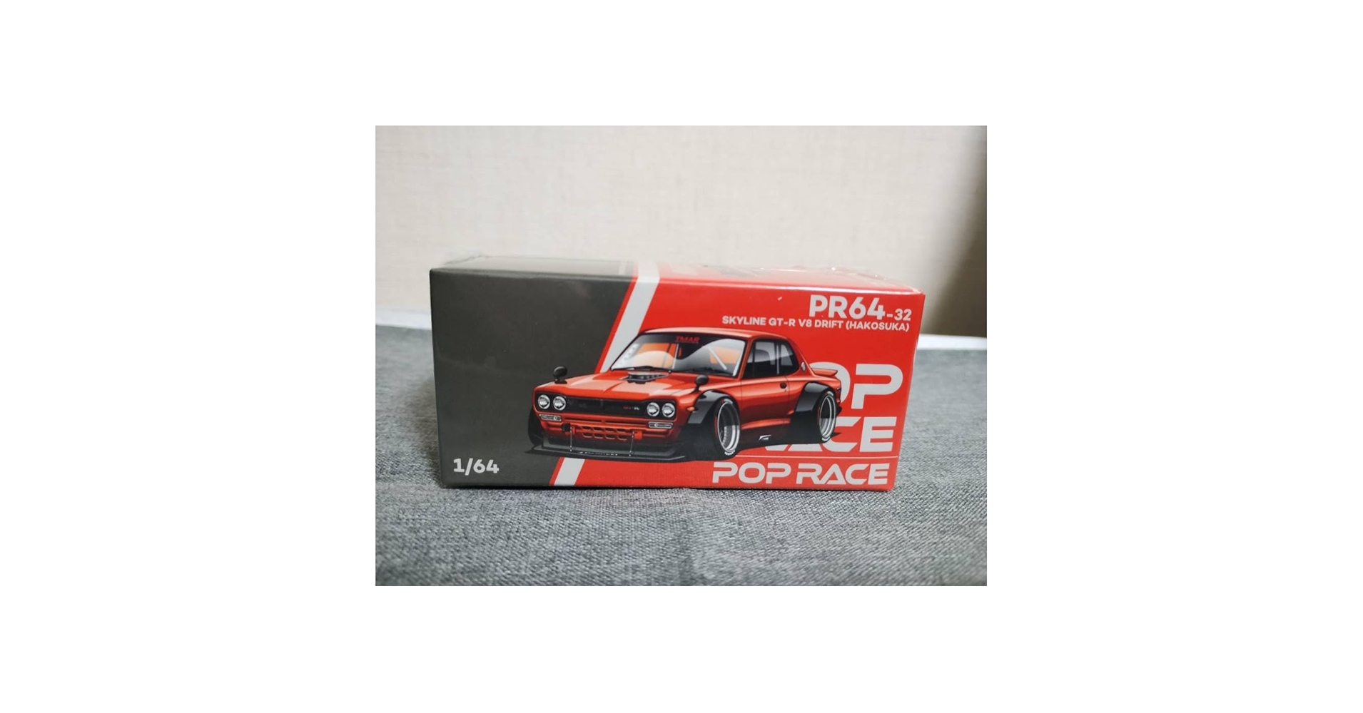Amazon.co.jp 1 64 POPRACE ポップレース V8 ドリフト ハコスカ